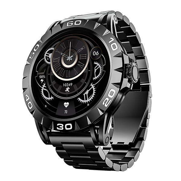 boAt Enigma Z30  Smartwatch with 1.39 TFT Display BT Calling 100 Watch Faces Luxurious Metal Body