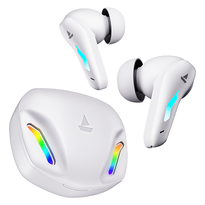 boAt Immortal 100  Bluetooth Gaming Wireless Earbuds with BEAST Mode IWP Technology ENx Technology 30 Hours Playback