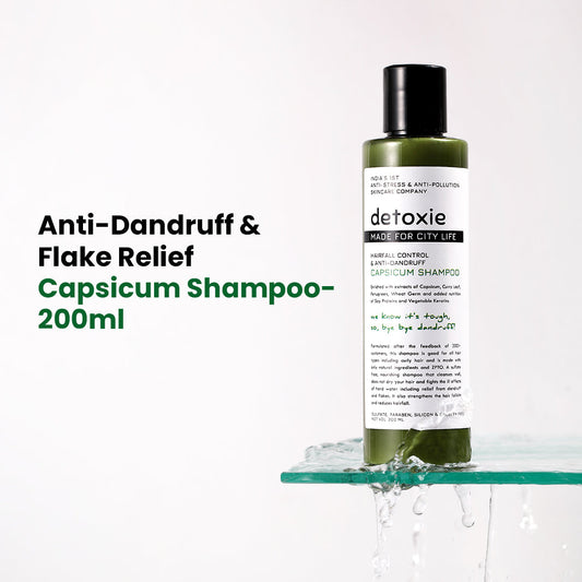 Hair Fall Control  Anti-Dandruff  Capsicum Shampoo