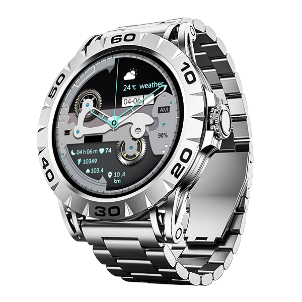 boAt Enigma Z30  Smartwatch with 1.39 TFT Display BT Calling 100 Watch Faces Luxurious Metal Body