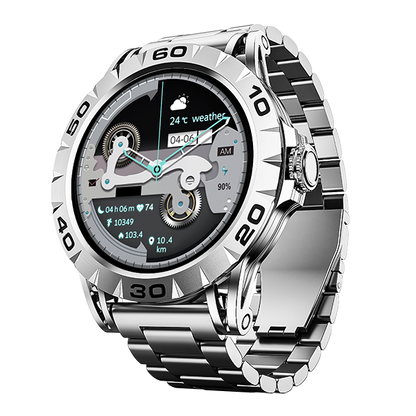 boAt Enigma Z30  Smartwatch with 1.39 TFT Display BT Calling 100 Watch Faces Luxurious Metal Body