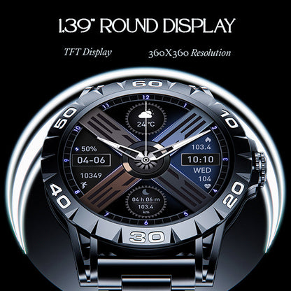 boAt Enigma Z30  Smartwatch with 1.39 TFT Display BT Calling 100 Watch Faces Luxurious Metal Body