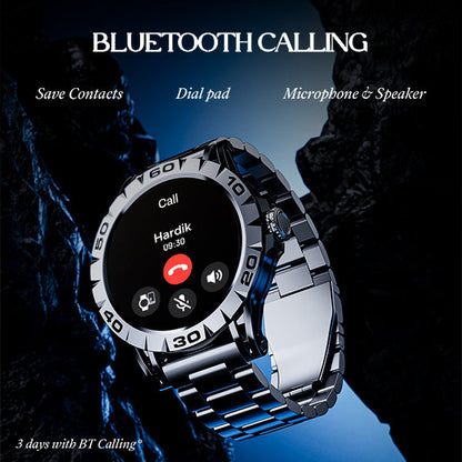 boAt Enigma Z30  Smartwatch with 1.39 TFT Display BT Calling 100 Watch Faces Luxurious Metal Body