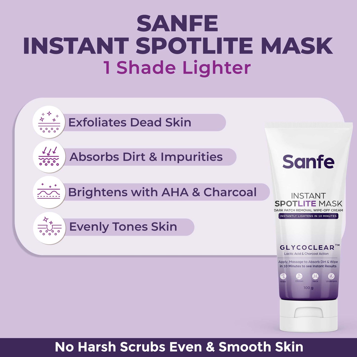 Instant Spotlite Mask For Dark Underarms Neck and Body - Pack of 2