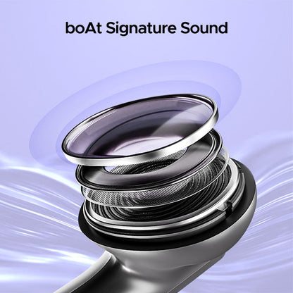 boAt Airdopes 91  Wireless Earbuds with 45 Hours Playback BEAST Mode ASAP Charge Dual Mics with ENx Technology