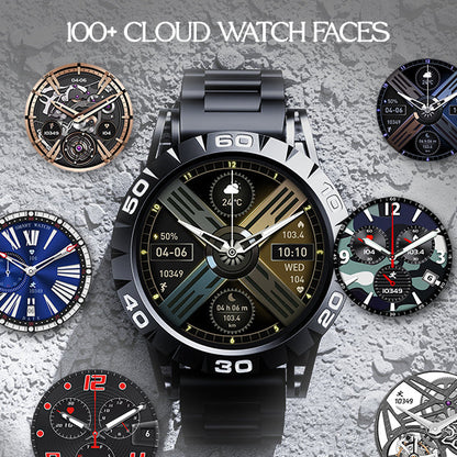 boAt Enigma Z30  Smartwatch with 1.39 TFT Display BT Calling 100 Watch Faces Luxurious Metal Body