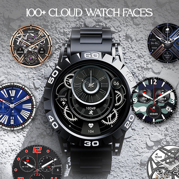 boAt Enigma Z30  Smartwatch with 1.39 TFT Display BT Calling 100 Watch Faces Luxurious Metal Body