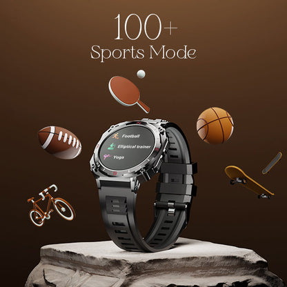 boAt Enigma X500  Smartwatch with 1.43 3.63 cm AMOLED Round Display BT Calling 100 Watch Faces 100 Sports Modes