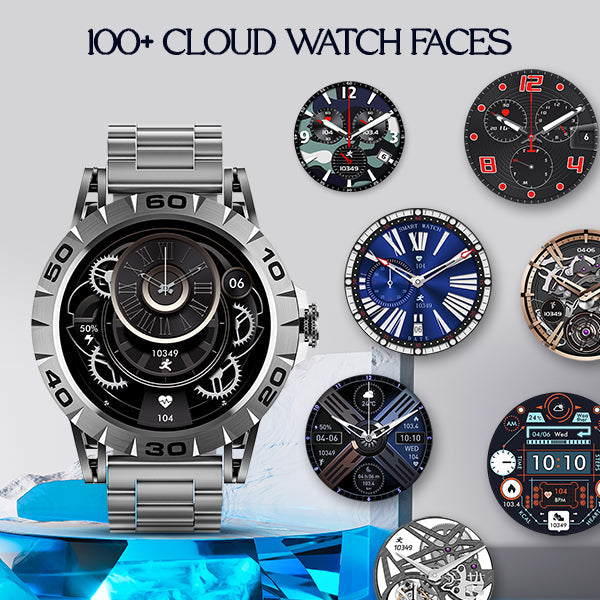 boAt Enigma Z30  Smartwatch with 1.39 TFT Display BT Calling 100 Watch Faces Luxurious Metal Body