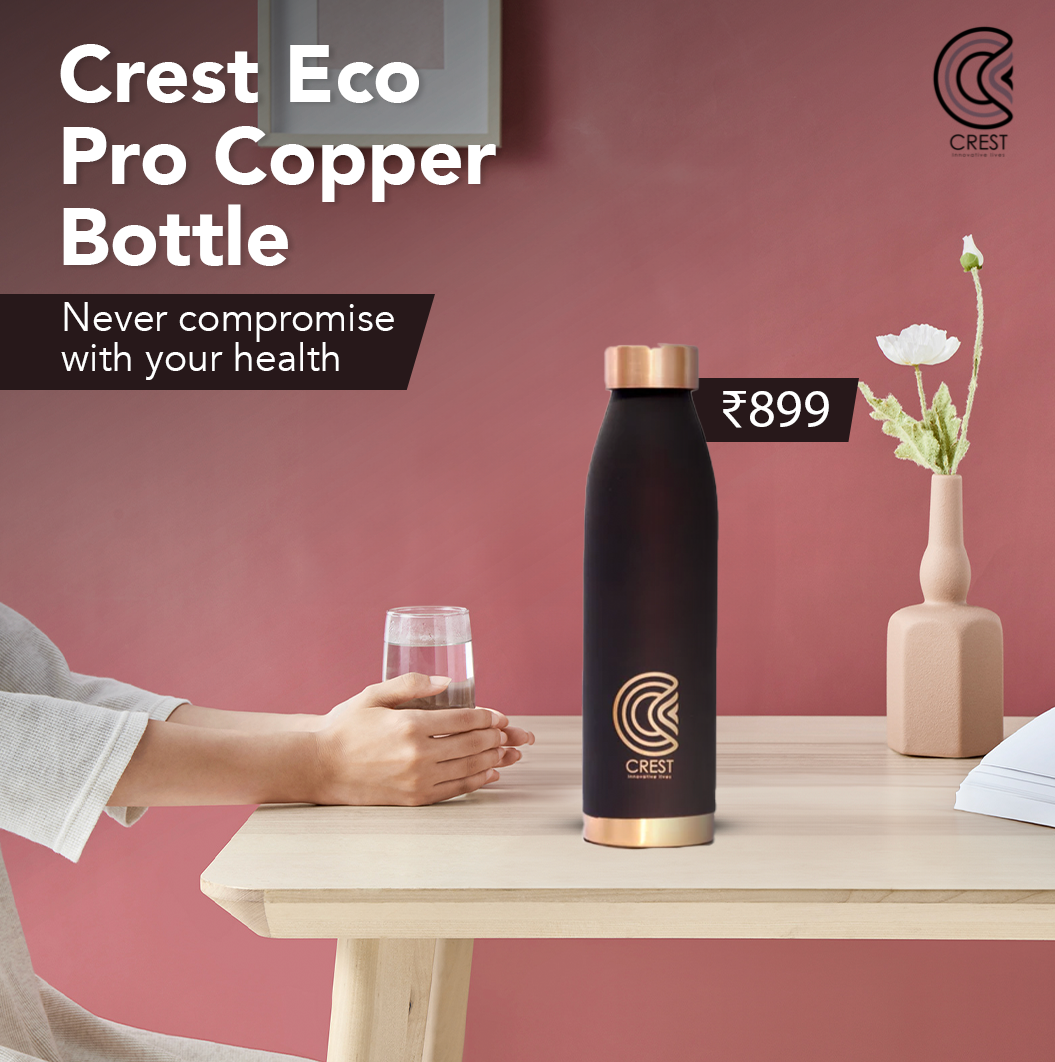 Crest Eco Pro Copper Bottle - Vine