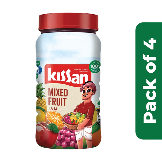 Kissan Jam 1 kg Pack of 4