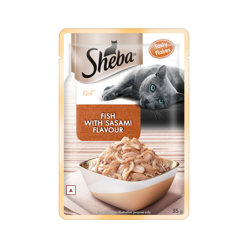 Sheba Fish with Sasami Premium Cat Wet Food