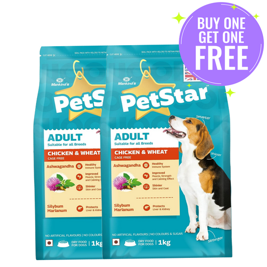 Mankind Petstar Chicken and Wheat Adult Dog Dry Food