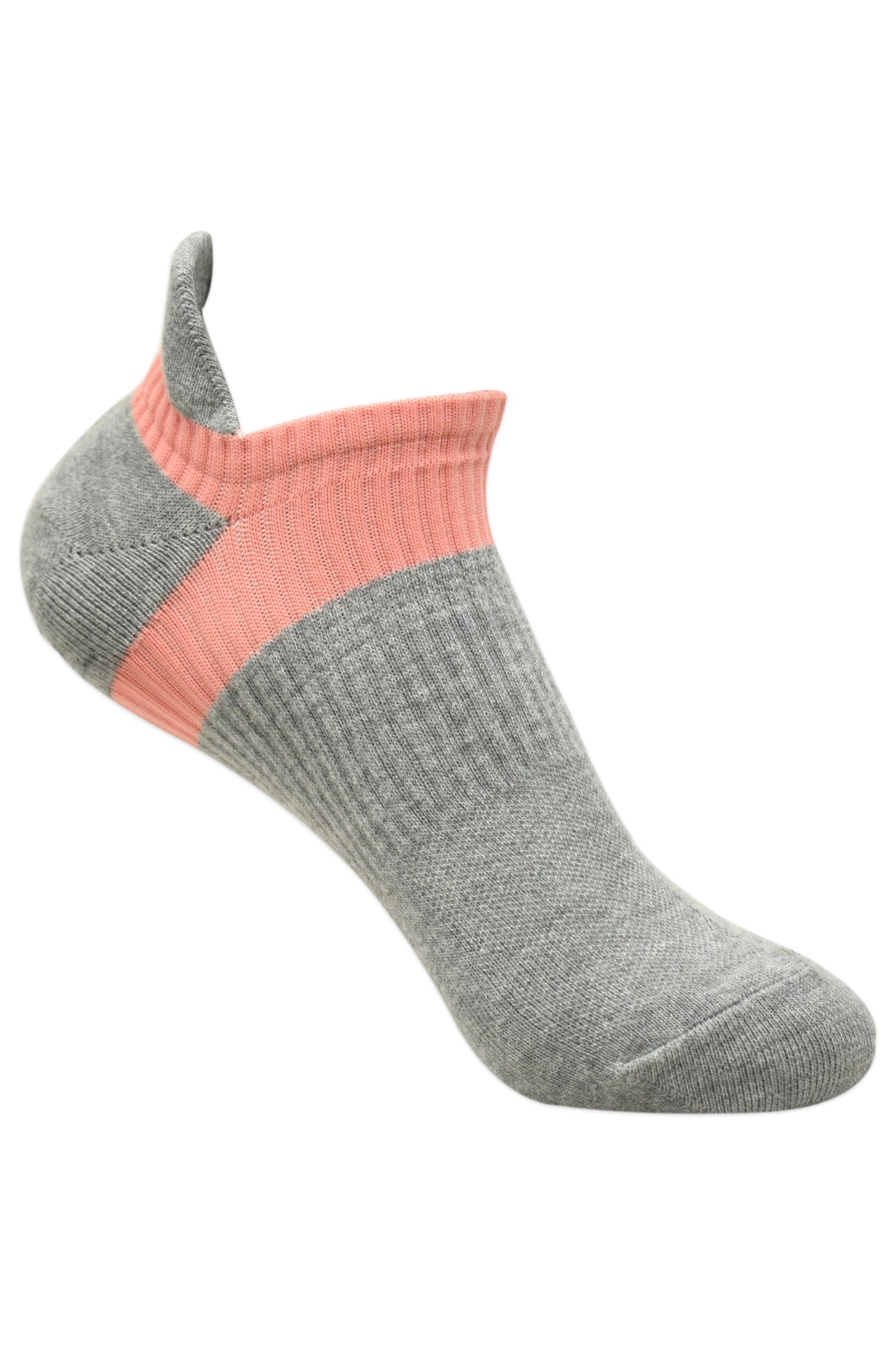 Balenzia Womens low cut anti-skid gym socks with mesh knit- Black Light Grey Dark Grey-Pack of 3 Pairs1U