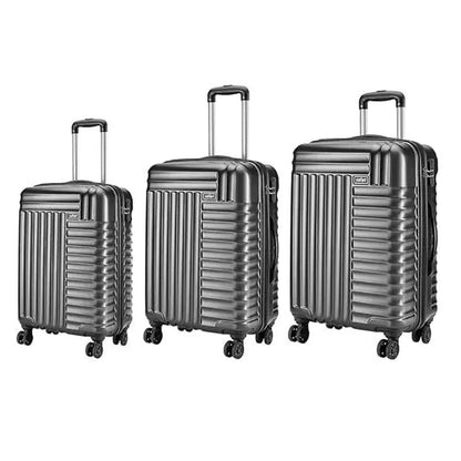 Safari Combat 4W Hard Luggage Trolley 55 65  77