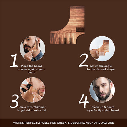 Beard Shaper  Salon like Beard Style at Home