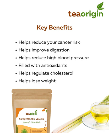 Tea Origin Lemongrass Leaves