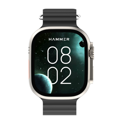 Refurbished Hammer Active 2.0 Ultra with 1.95 inches Biggest Display Bluetooth Calling Smartwatch