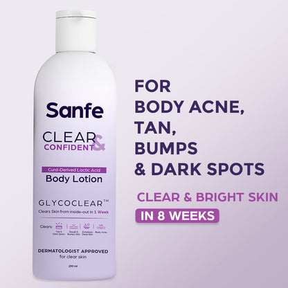 Sanfe Glycolic Acid Body Lotion