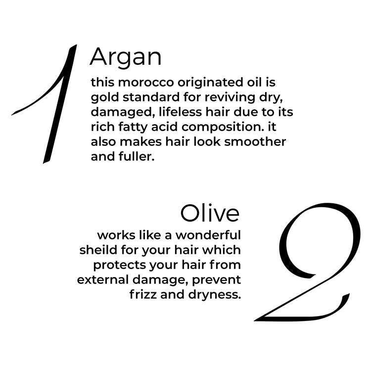 Argan Hair Oil for Dry Frizzy Hair