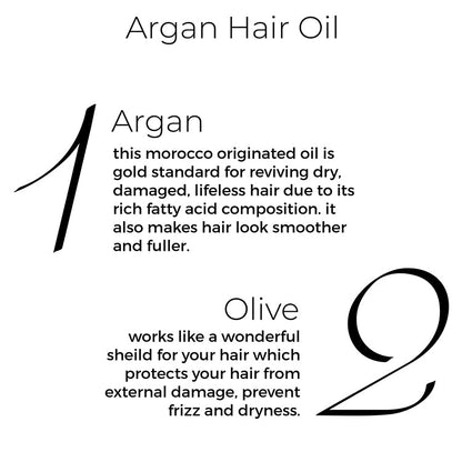 Argan  Phytolipid Oil Shots and Argan Oil Combo For Dry Frizzy Hair