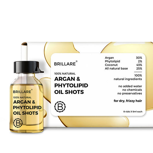 Argan  Phytolipid Oil Shots For Dry Frizzy Hair