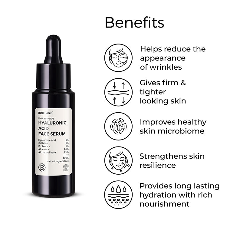 2 Hyaluronic Acid Face Serum For youthful Skin