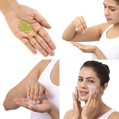 Neem Powder Face Wash for acne-prone skin