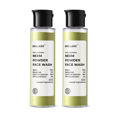 Neem Powder Face Wash Combo For Acne Prone Skin 30g