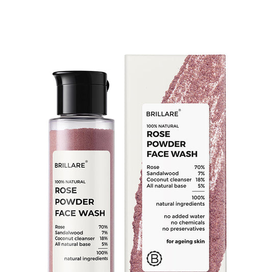 Rose Powder Face Wash For Youthful Skin 30g