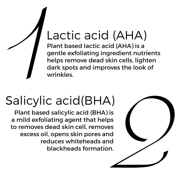 Salicylic Acid  Lactic Acid Body Wash for  Acne-Prone Skin