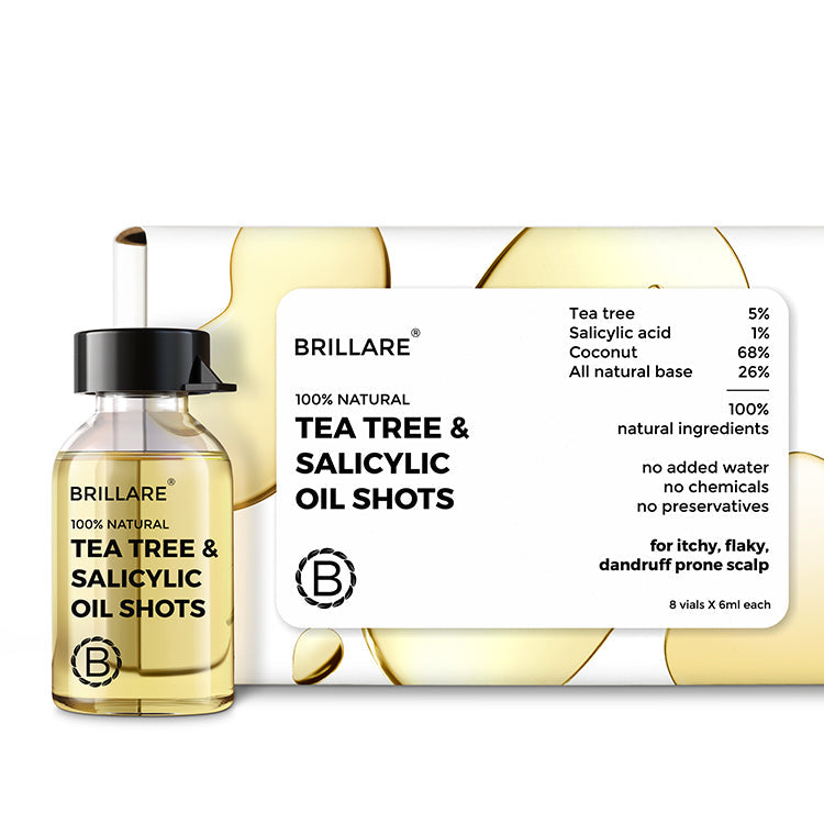 Tea Tree  Salicylic Oil Shots For Dandruff Control