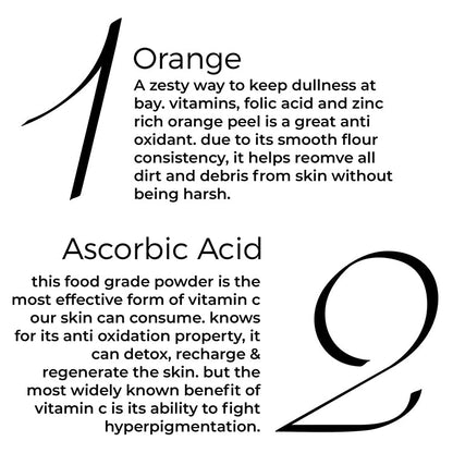 Vitamin C Powder Face Wash For Bright Glowing Skin