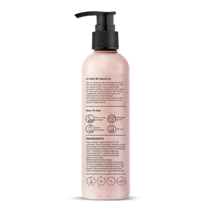 British Rose  Almond Body Wash 245ml