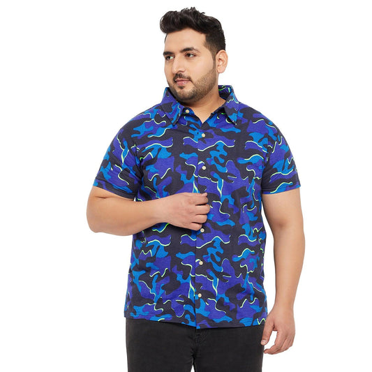 Men Plus Size Brolin Printed Shirt