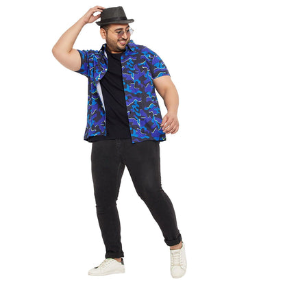 Men Plus Size Brolin Printed Shirt