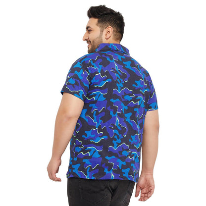 Men Plus Size Brolin Printed Shirt