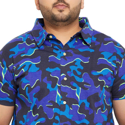 Men Plus Size Brolin Printed Shirt