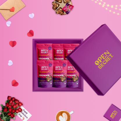 Valentine Hamper - Open Secret Choco Almond Brownies