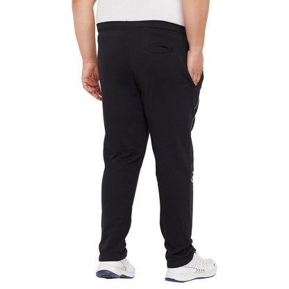 Men Plus Size Burg Printed Trackpant