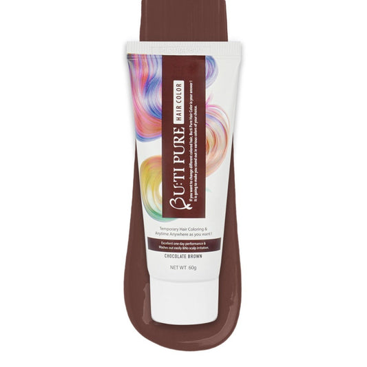 Butipure Hair Color Chocolate Brown Semi Permanent No Ammonia 60g