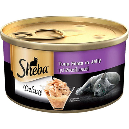 Sheba Pure Tuna Filets in Jelly Premium Cat Wet Food