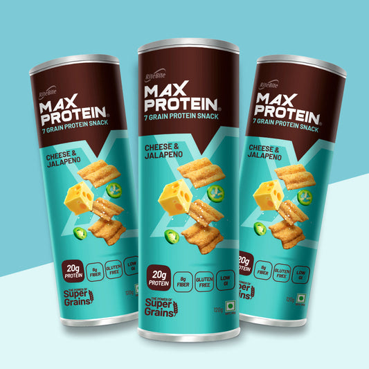 Max Protein Cheese  Jalapeno Chips Pack Of 3