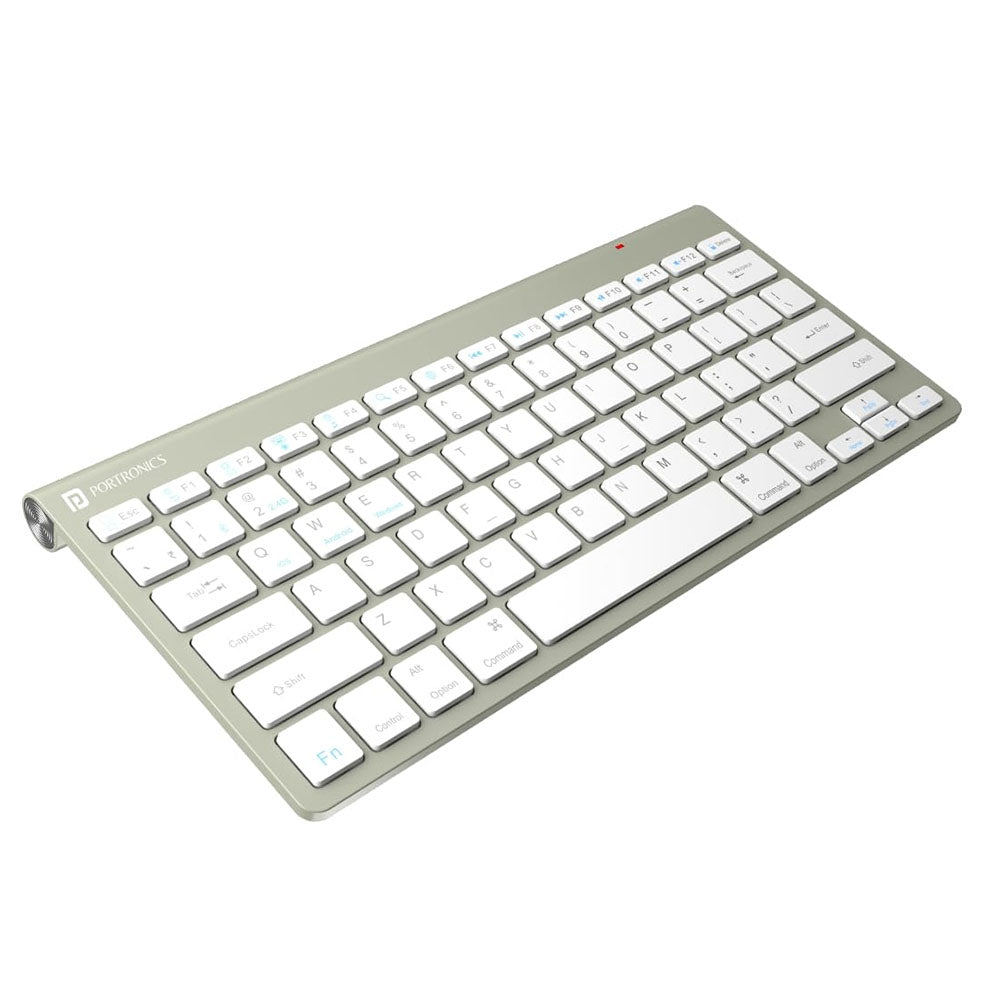 Portronics Bubble Max Wireless Keyboard with Noiseless Keys