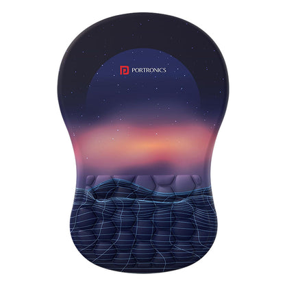 Portronics Comfipad Wrist Rest Mouse Pad