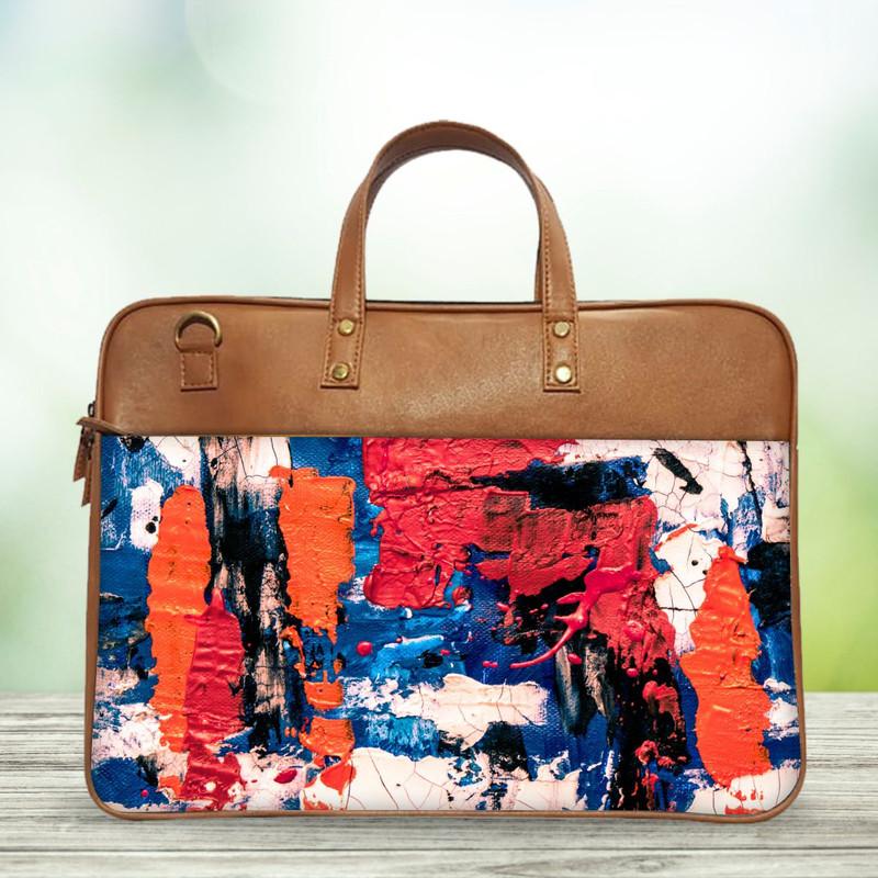 Canvas Painting  Classic Laptop Bag