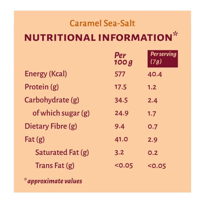 Open Secret Nutty Almonds Caramel Sea Salt - 60g