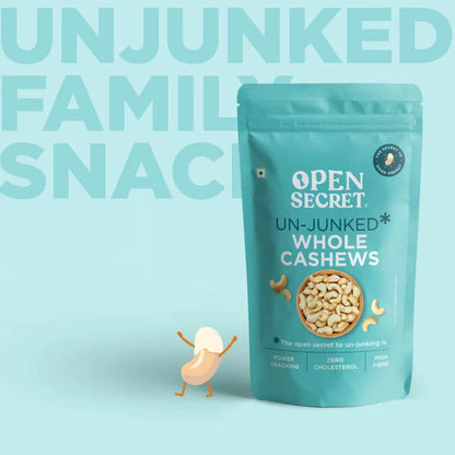 Open Secret Premium Whole Cashews - 501gm