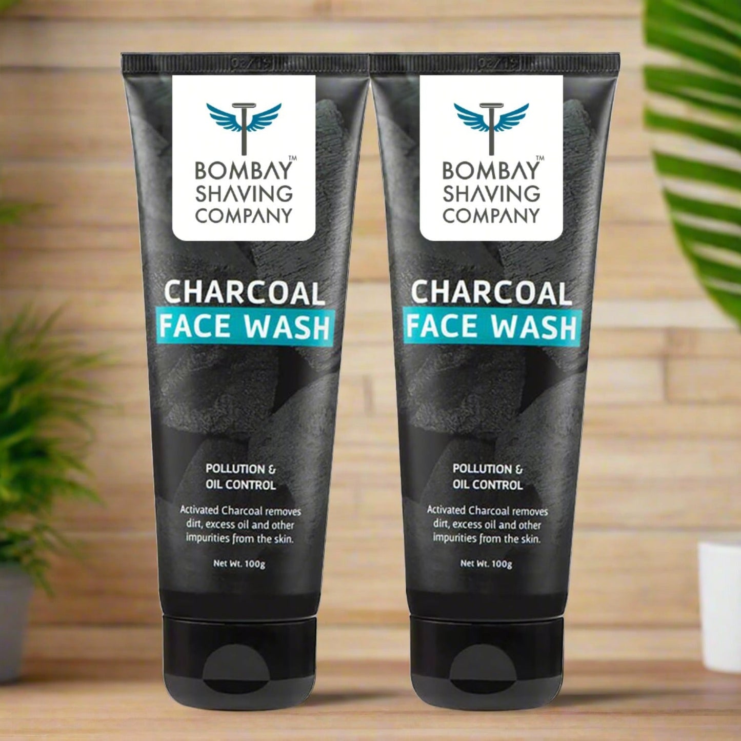 Charcoal Face Wash 100g Pack of 2
