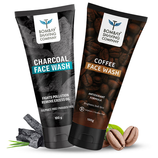 Charcoal Face Wash  Coffee Face Wash Combo